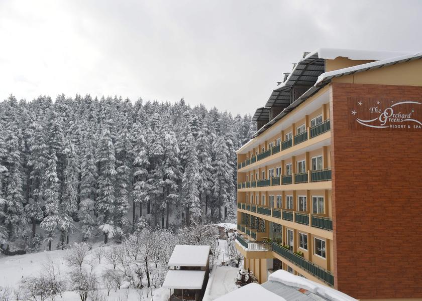 Himachal Pradesh Manali Hotel Exterior