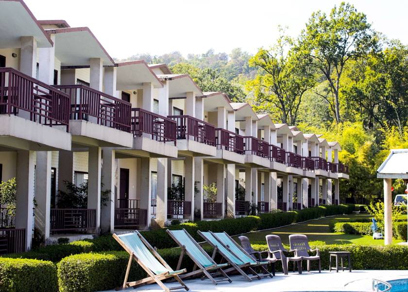 Uttarakhand Ramnagar Hotel Exterior