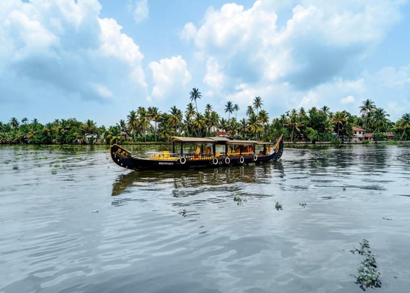 Kerala Alleppey Hotel View