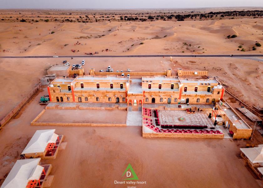 Rajasthan Jaisalmer Hotel View