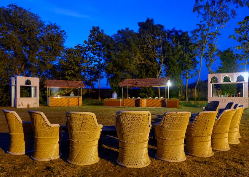 Rajasthan Sawai Madhopur Barbque evening