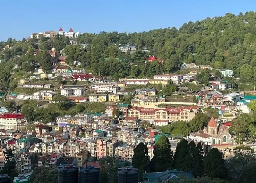 Uttarakhand Nainital Hotel View