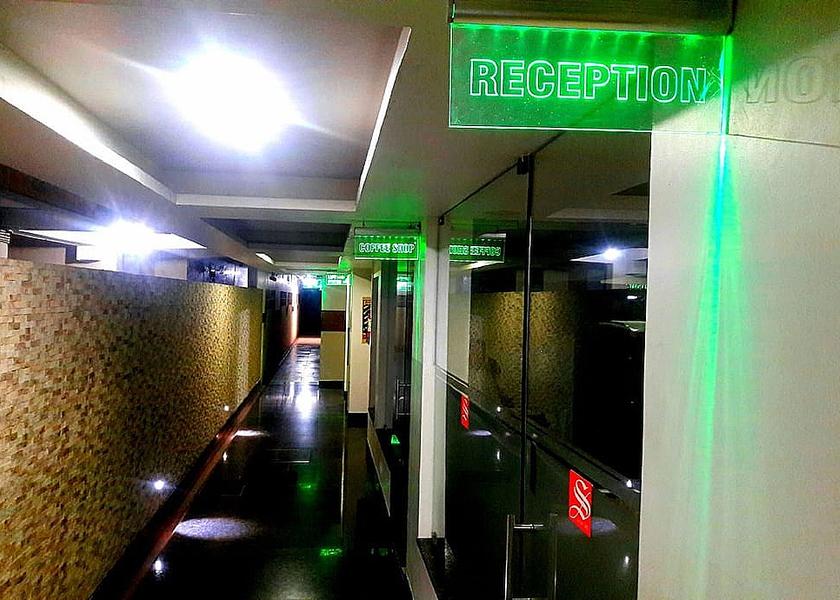 Interior entrance