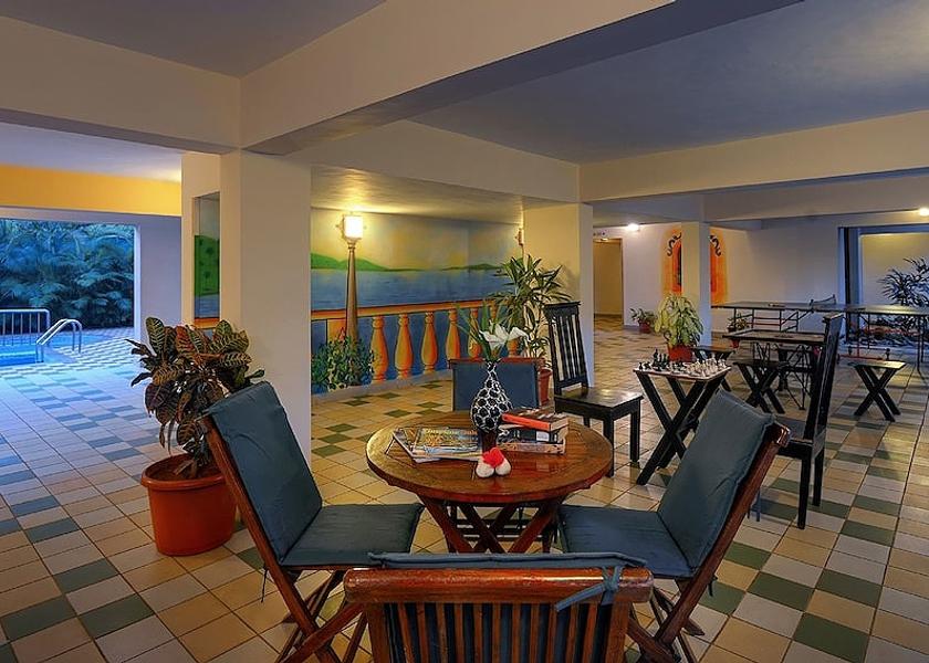 Goa Majorda Lobby sitting area