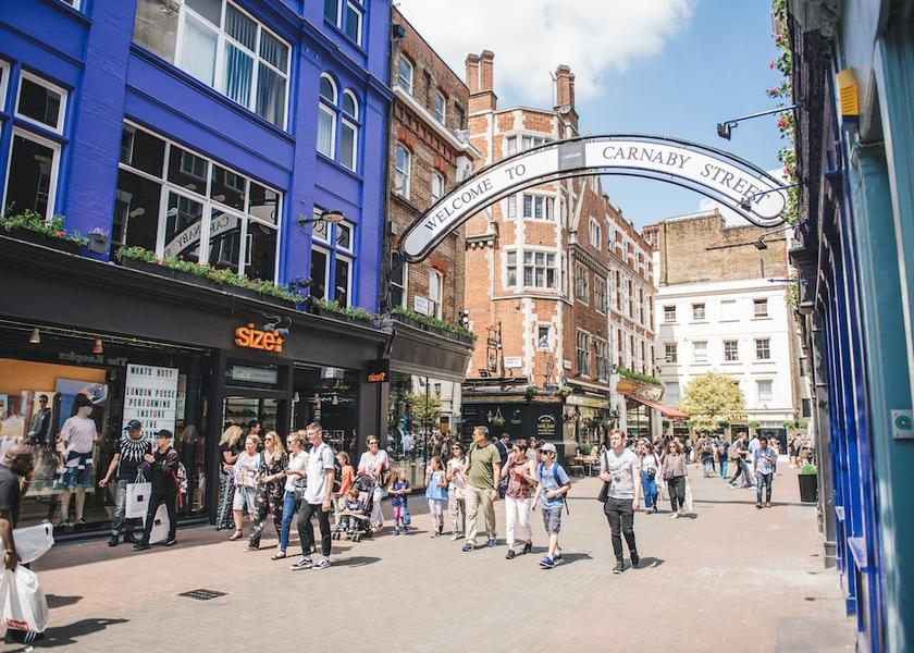England London Shopping Arcade