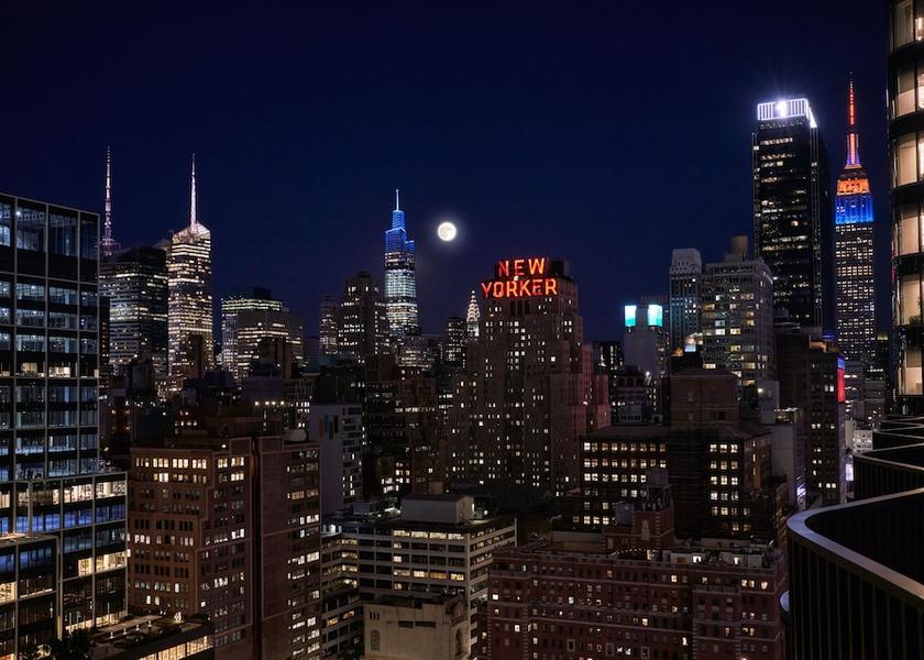 New York New York City View from Property