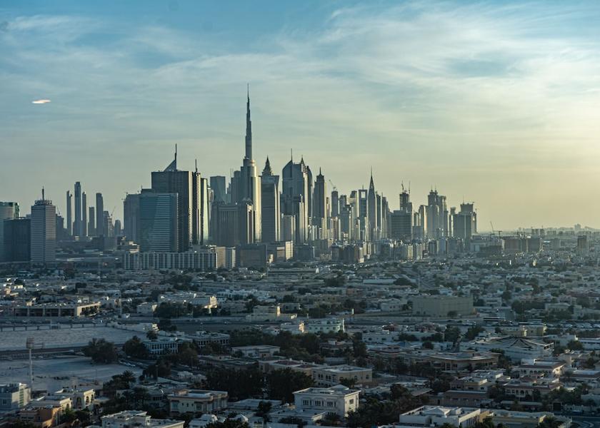 Dubai Emirate Dubai City view