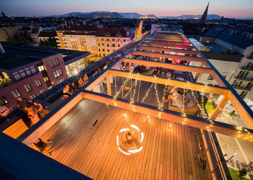  Budapest Rooftop terrace