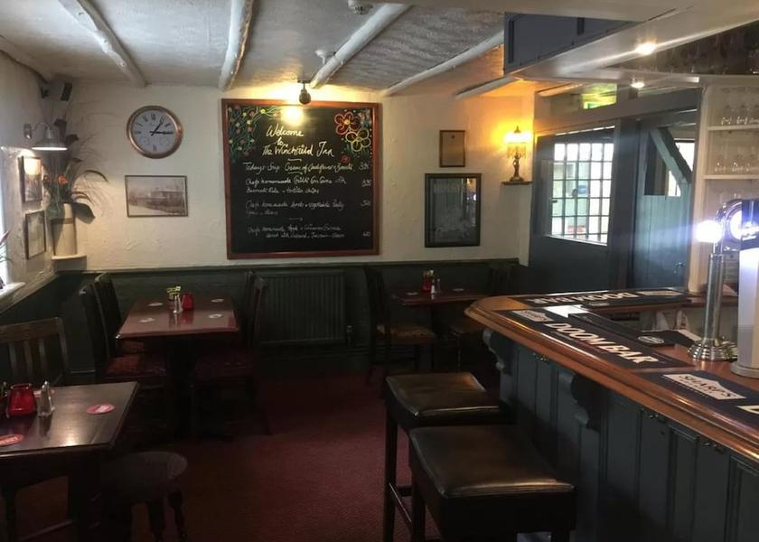 England Hook Interior Entrance