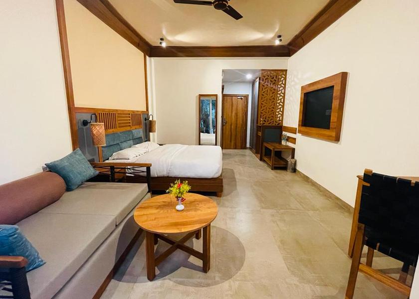 Uttarakhand Dhikuli Deluxe Room with Private Sit Out