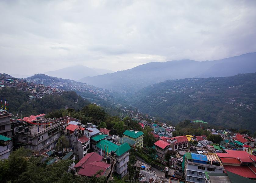 Sikkim Gangtok Hotel View
