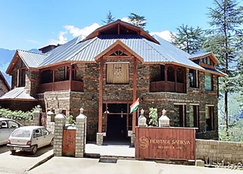 Himachal Pradesh Manali Hotel View