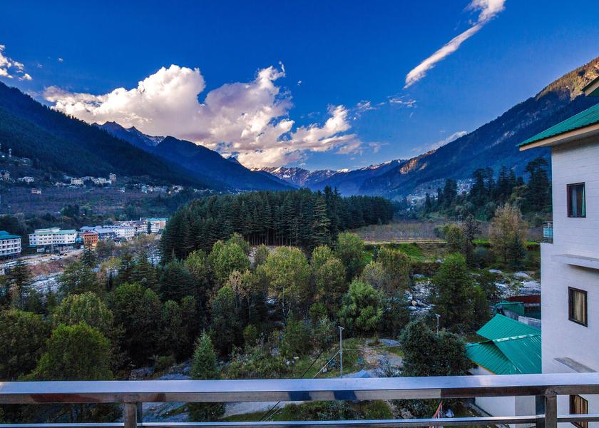 Himachal Pradesh Manali Hotel View