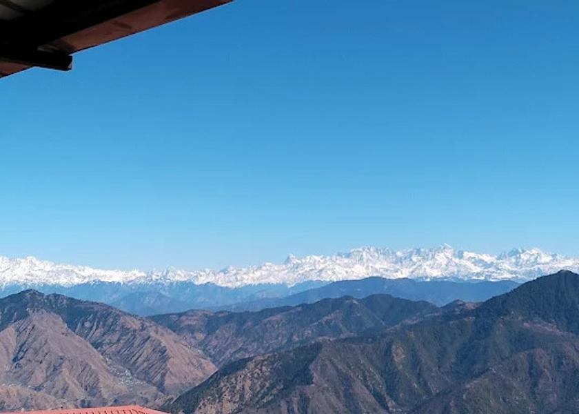 Uttarakhand Dhanaulti Hotel View
