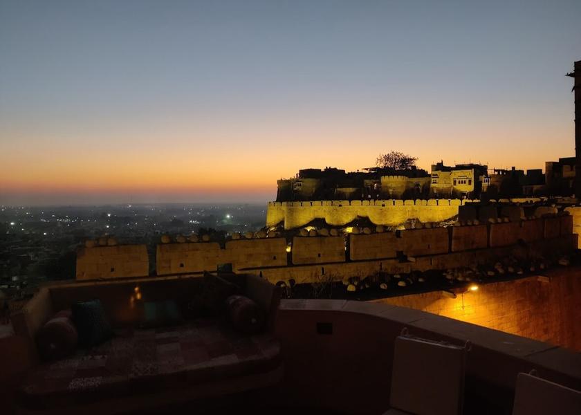 Rajasthan Jaisalmer Hotel View