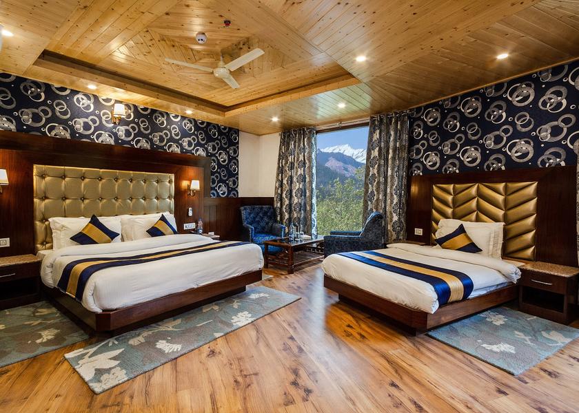 Himachal Pradesh Manali Family Suite 3 Bedded  Room