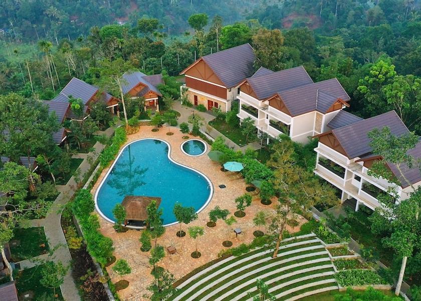 Kerala Wayanad Aerial view