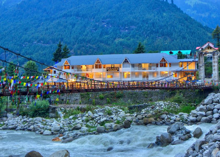 Himachal Pradesh Manali Hotel View