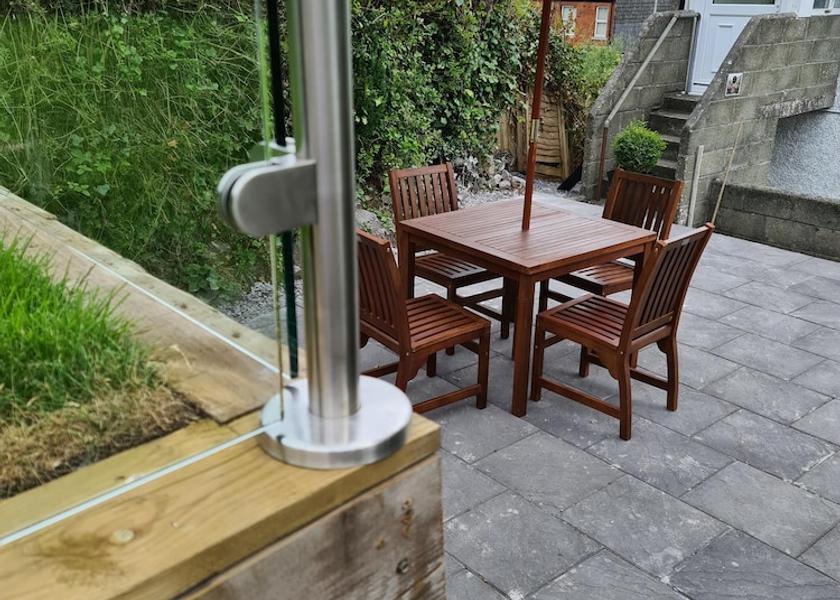 Wales Rhayader Garden