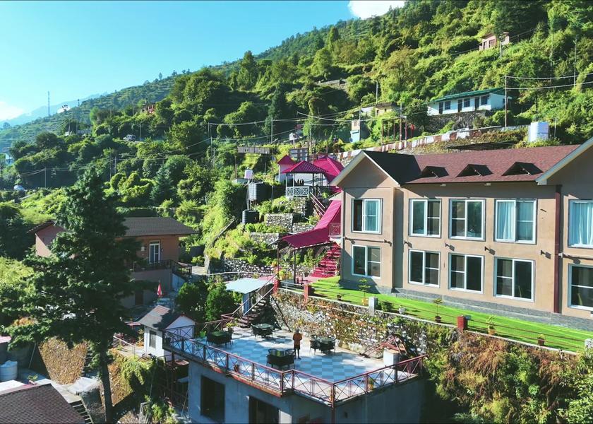 Uttarakhand Joshimath Hotel View