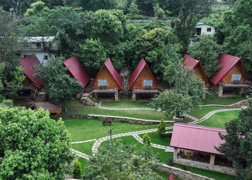 Uttarakhand Bhimtal Hotel View