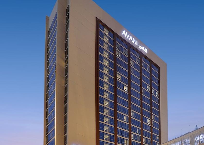 Dubai Emirate Dubai Front of property - evening/night