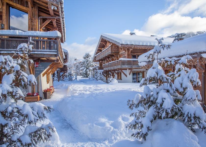 Auvergne-Rhone-Alpes Megeve Facade