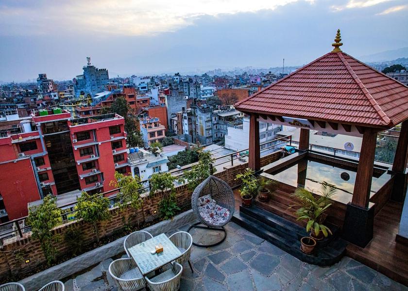Bagmati Kathmandu Aerial view