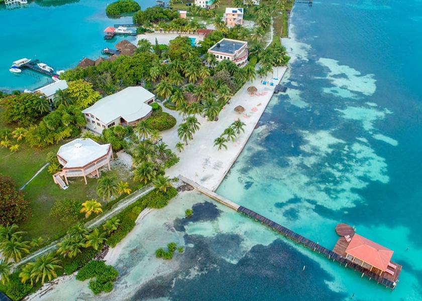  St. George's Caye Aerial View