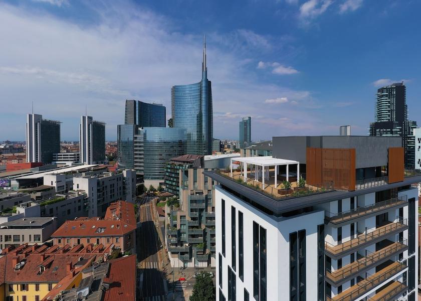 Lombardy Milan City view