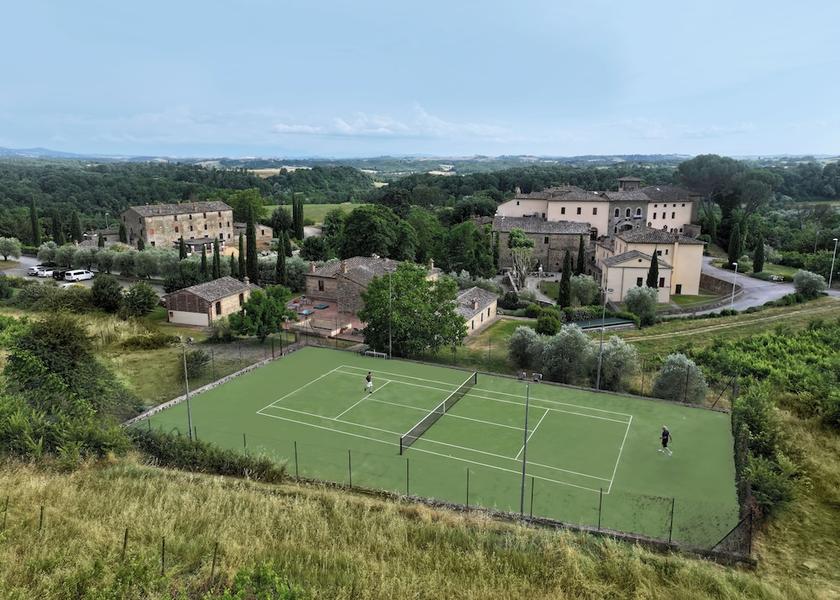 Tuscany Castelnuovo Berardenga Tennis court
