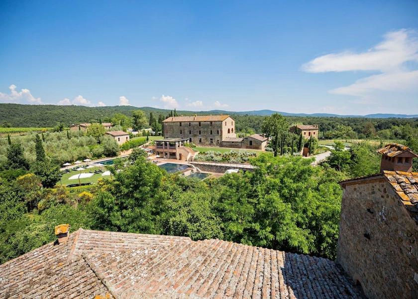 Tuscany Castelnuovo Berardenga Property entrance