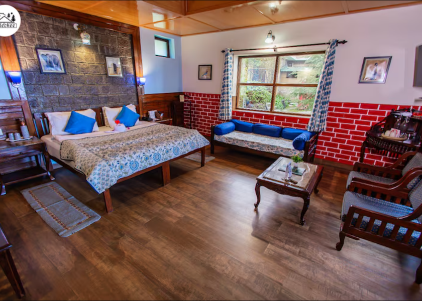 Himachal Pradesh Dharamshala Deluxe Single Room Cottage