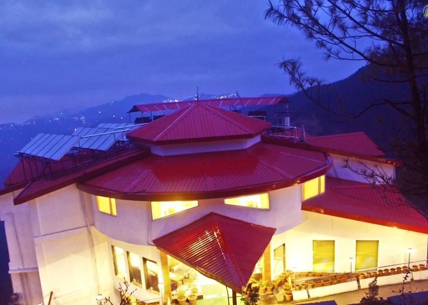 Himachal Pradesh Kufri Aerial view