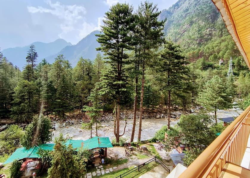 Himachal Pradesh Kasol View from Property