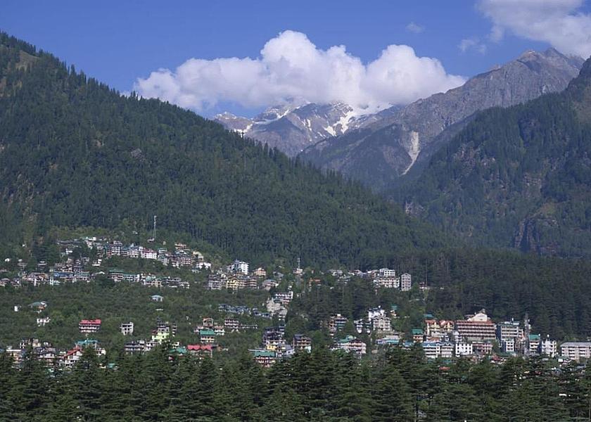 Himachal Pradesh Manali Hotel View