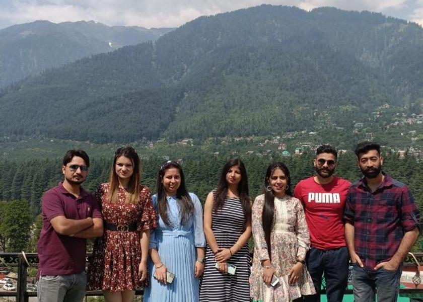Himachal Pradesh Manali Hotel View