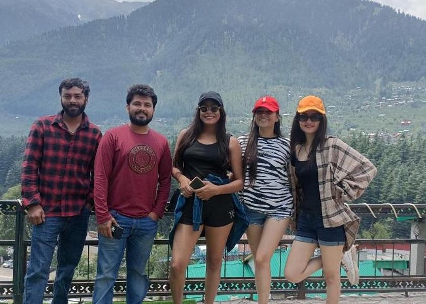 Himachal Pradesh Manali Hotel View