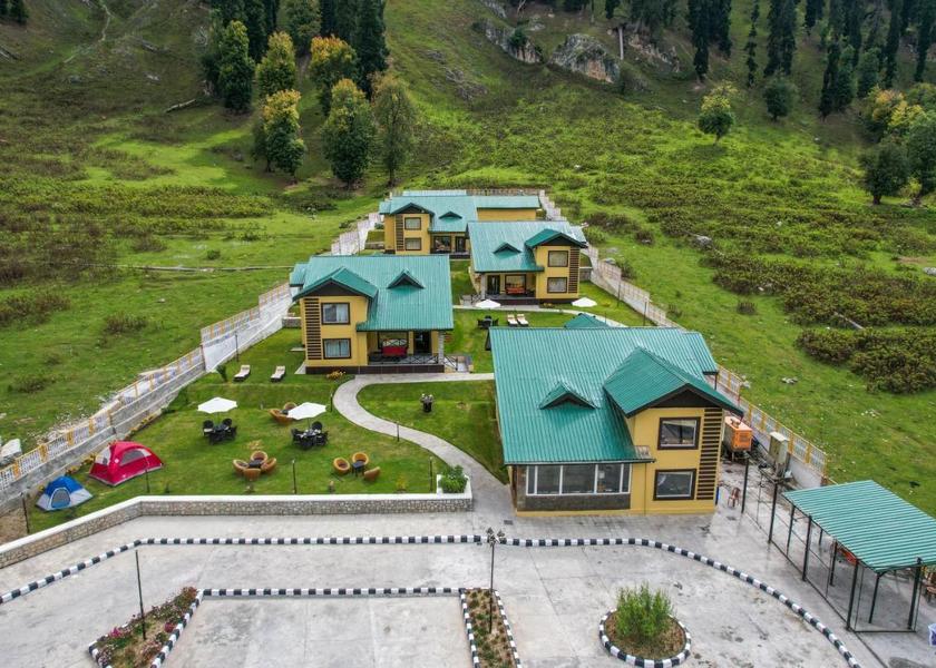 Jammu and Kashmir Sonamarg Aerial View