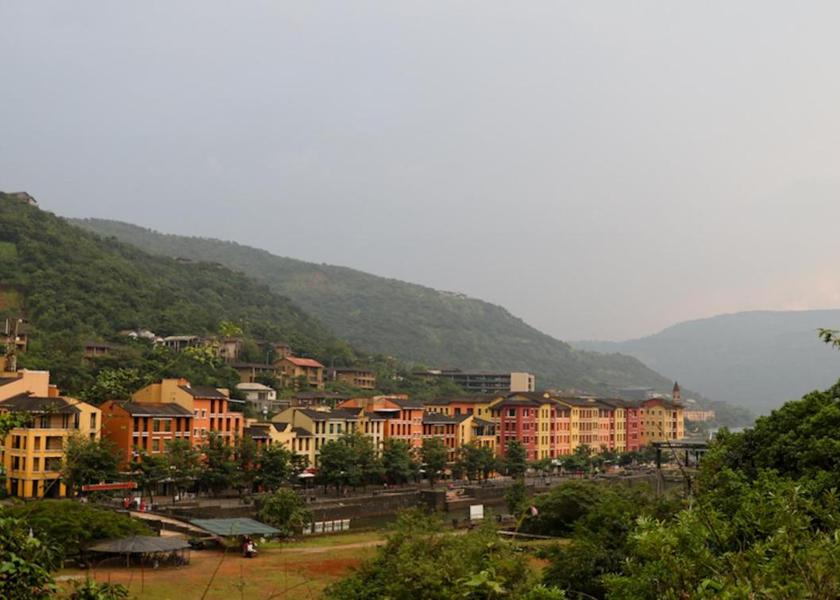 Maharashtra Lavasa Aerial View