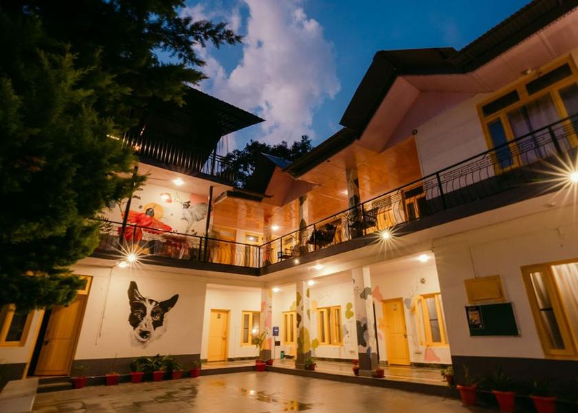 Himachal Pradesh Bir Hotel View