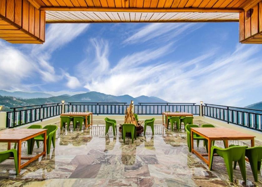 Himachal Pradesh Chail Hotel View