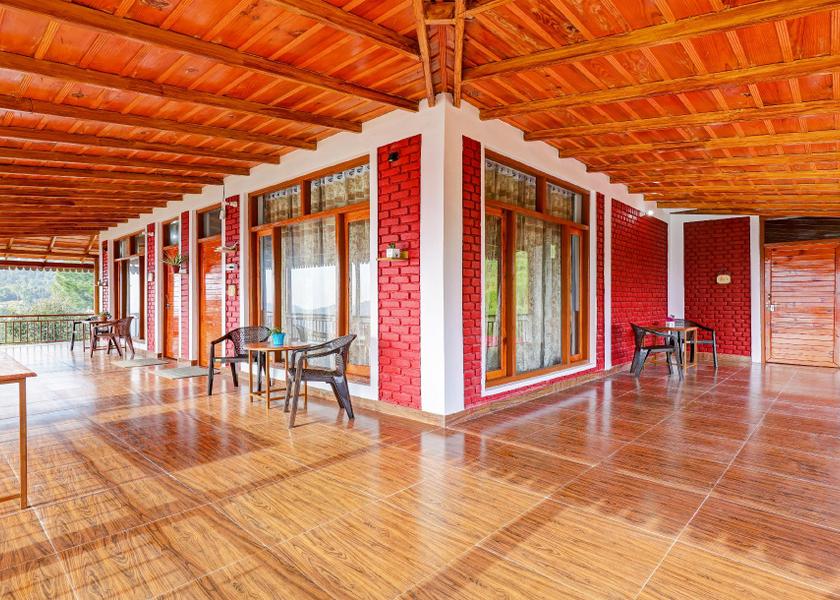 Uttarakhand Mukteshwar Balcony/terrace