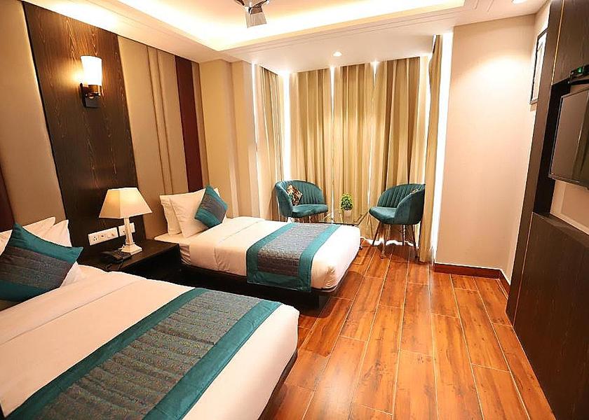 Delhi Delhi Twin Bed Room