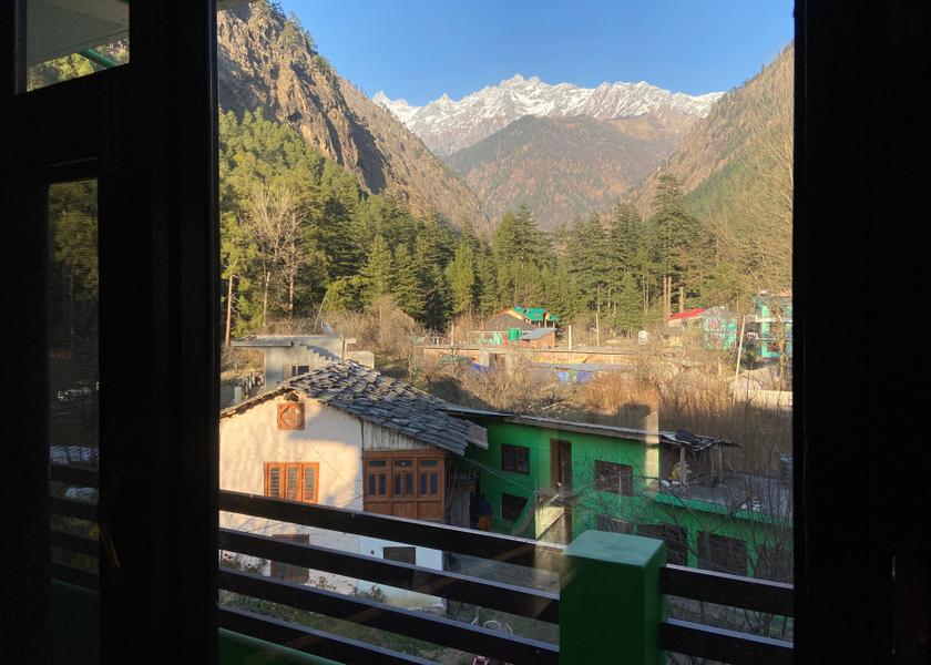 Himachal Pradesh Kasol Hotel View