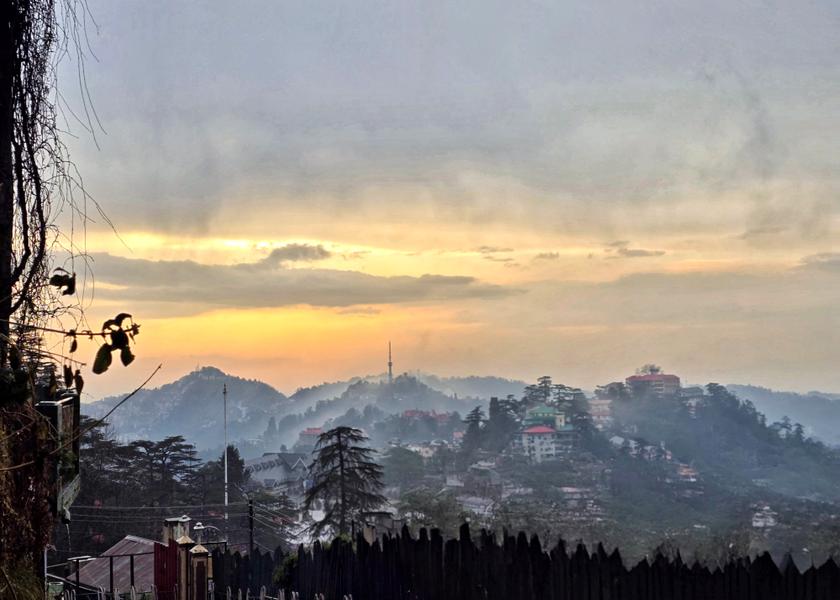 Himachal Pradesh Shimla Hotel View