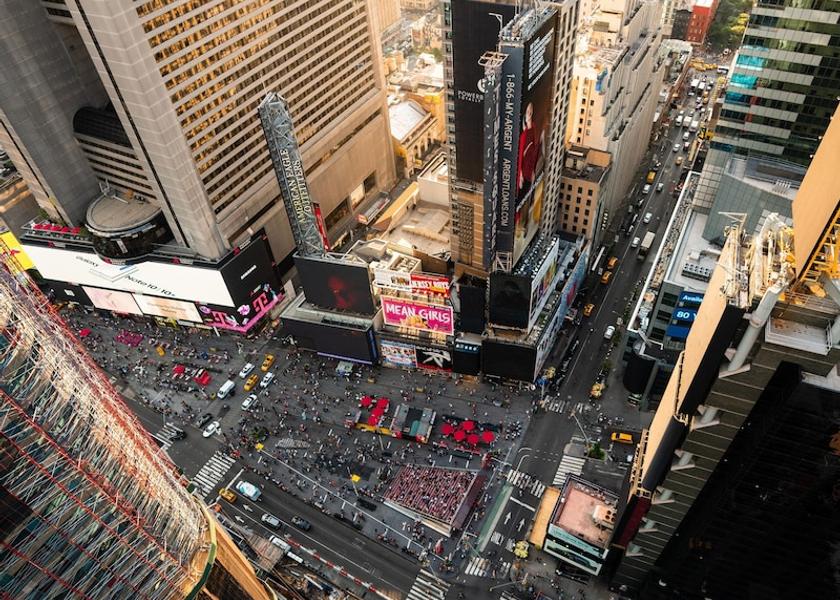 New York New York View from room
