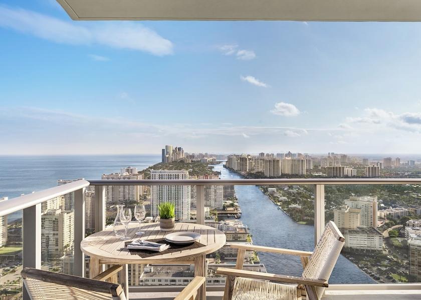 Florida Hollywood Balcony view