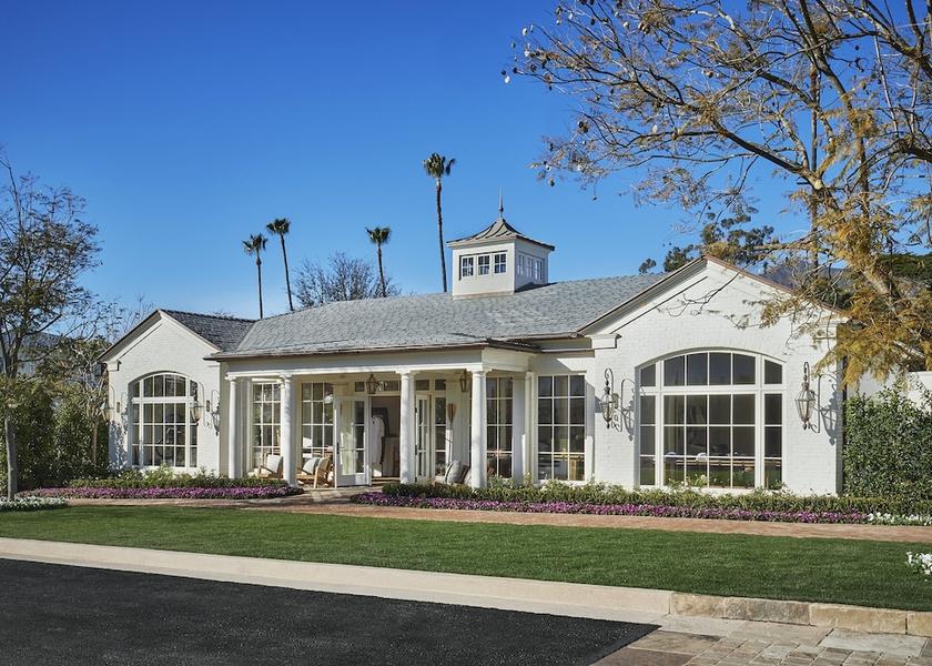 California Santa Barbara Shopping Arcade