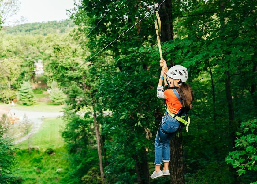 Pennsylvania Tannersville Ziplining